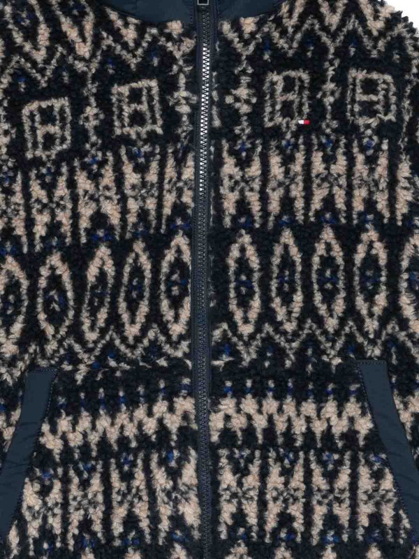 The Best Shops TOMMY HILFIGER: casual jackets - Jacket With A Geometric Pattern