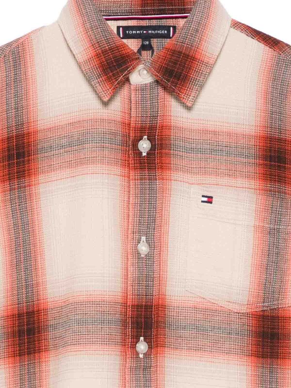 TOMMY HILFIGER: Camisas online - Camisa - Naranja