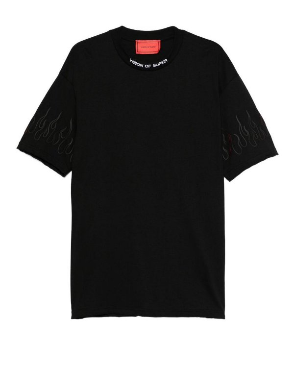 VISION OF SUPER: Camisetas - Camiseta - Negro