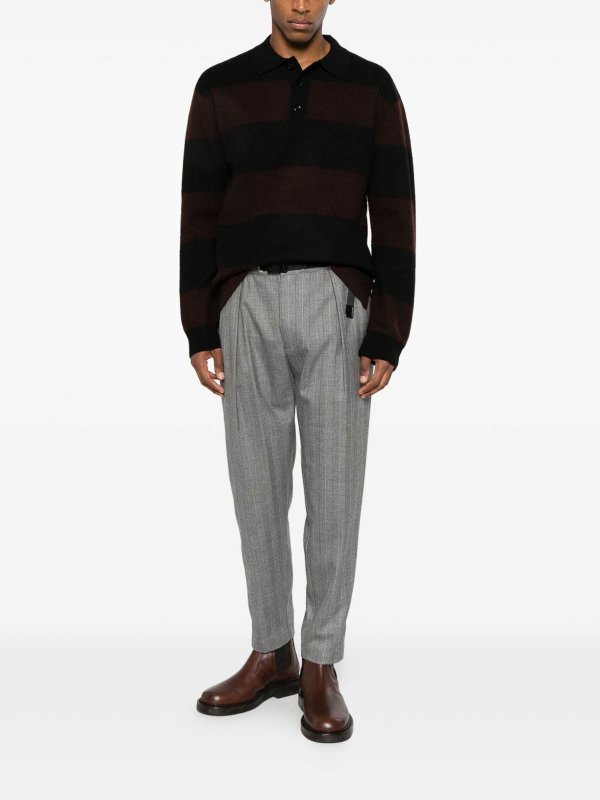 The Best Shops WHITE SAND: Casual Hosen - Casual Hose - Grau