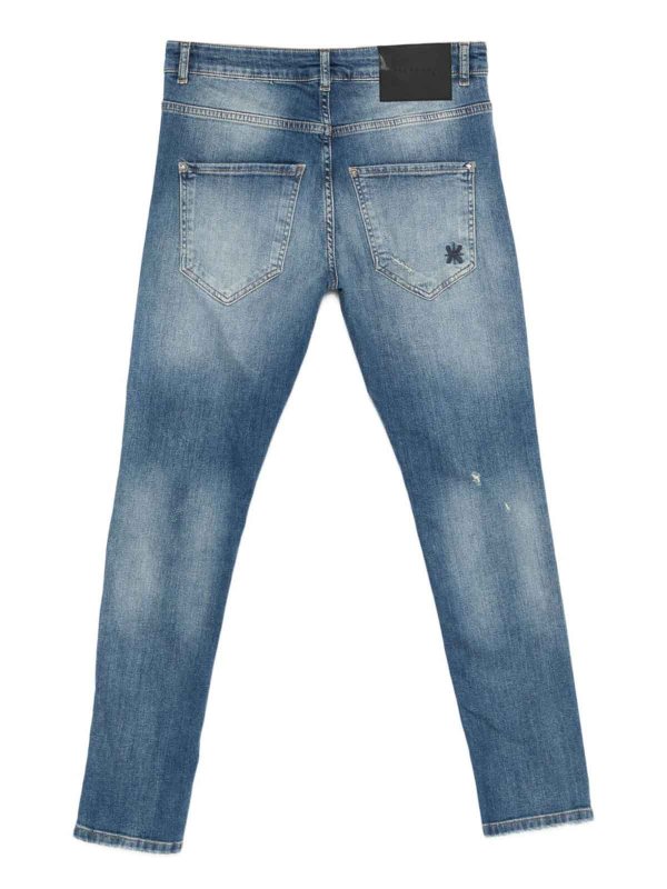 The Best Shops JOHN RICHMOND: Straight Leg Jeans - Straight Leg Jeans - Blau