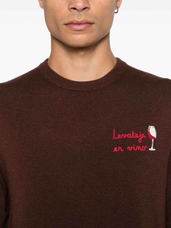 MC2 SAINT BARTH buy online Brown Sweater Heron Light Embry