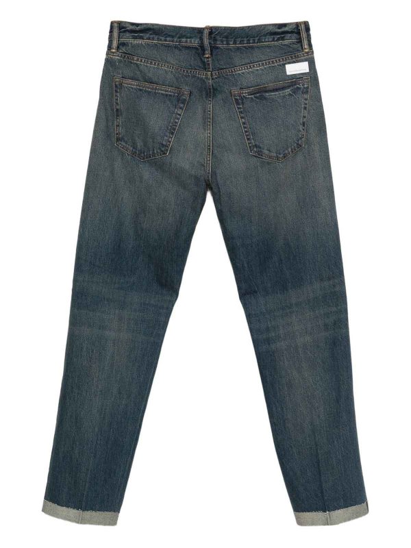 The Best Shops NINE IN THE MORNING: Jeans Rectos - Vaqueros Rectos - Azul