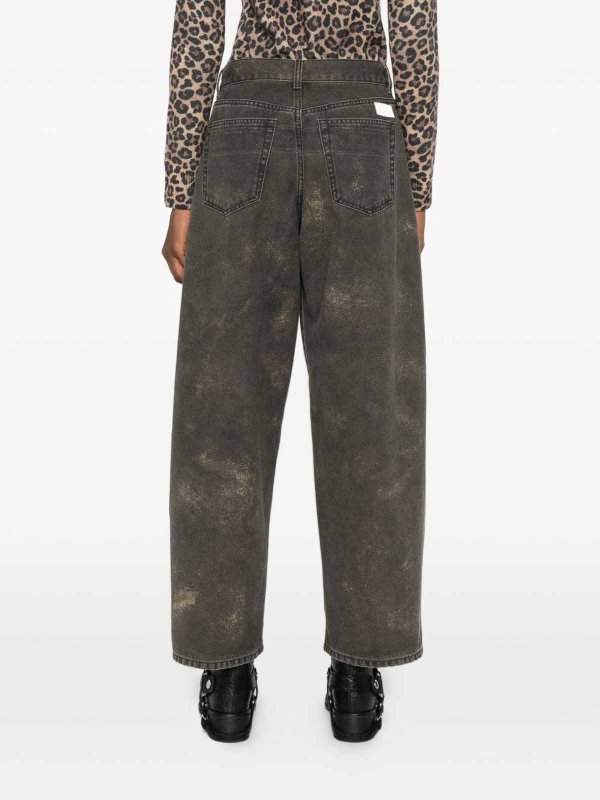 The Best Shops NINE IN THE MORNING: Jeans à jambe droite - Jean Droit - Gris