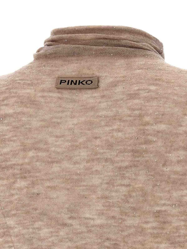 High-Neck Wool Sweater shop online: Pinko