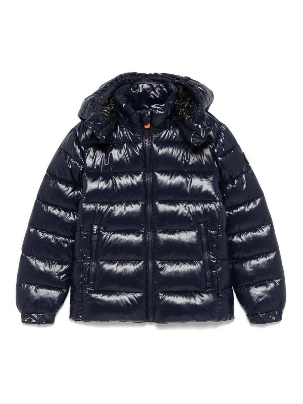 Save The Duck: padded jackets - Blue  Down Jacket
