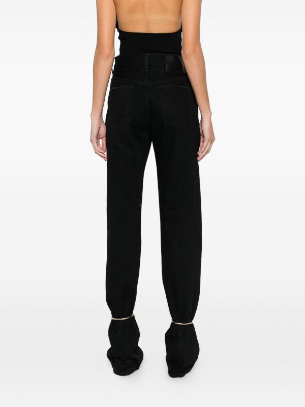 The Best Shops DARKPARK: straight leg jeans - Black Marion Jeans