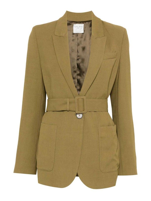 FORTE FORTE: Blazer - Blazer - Grün