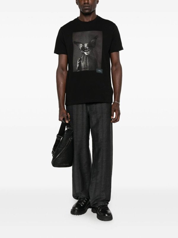 JOHN RICHMOND: Camisetas online - Camiseta - Negro
