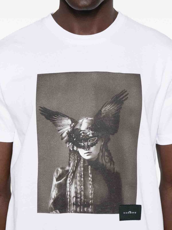 T-Shirt - Blanc shop online: JOHN RICHMOND