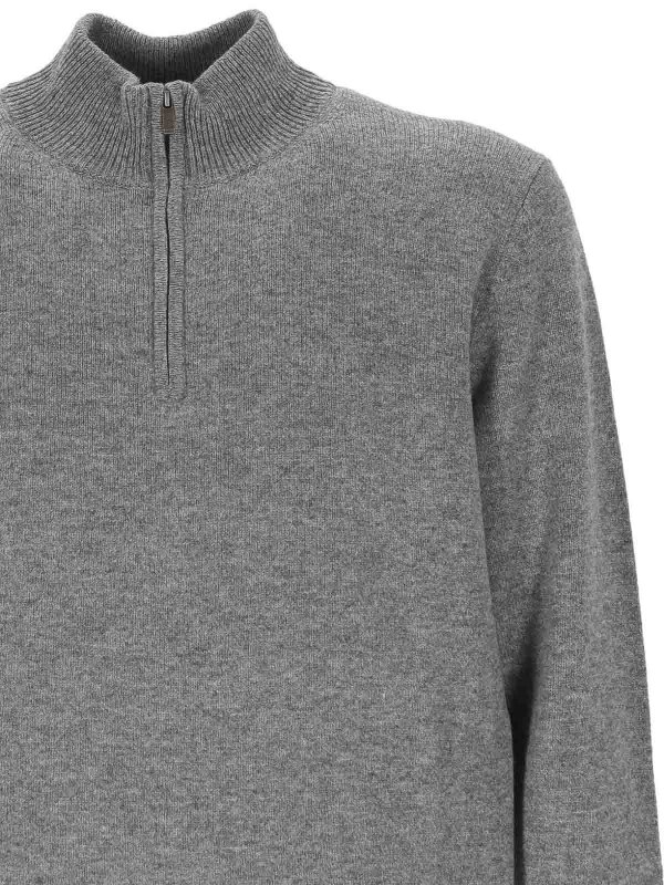 MC2 SAINT BARTH: Rollkragenpullover  und Polo-Ausschnitt online - Rollkragenpullover - Grau
