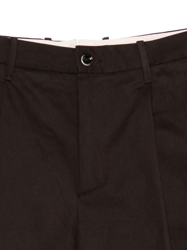 The Best Shops NINE IN THE MORNING: Pantalons casual - Pantalons Décontractés - Marron