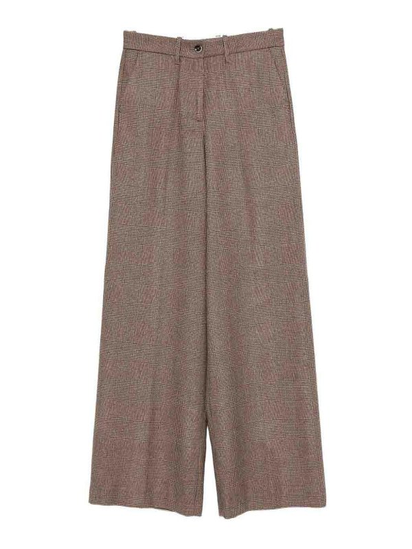 NINE IN THE MORNING: Pantalons casual - Pantalons Décontractés - Marron
