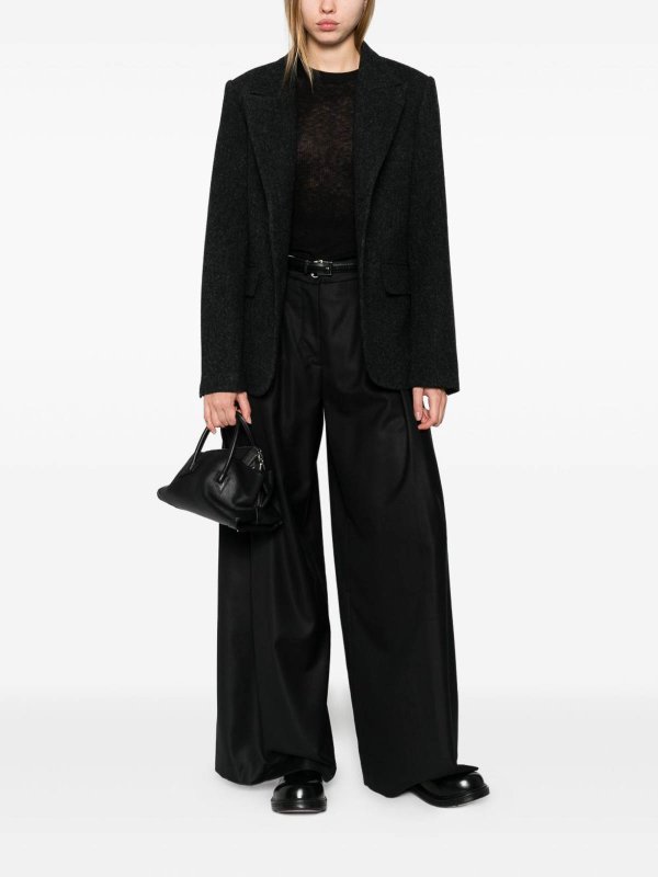 The Best Shops NINE IN THE MORNING: casual trousers - Black Petra Trousers