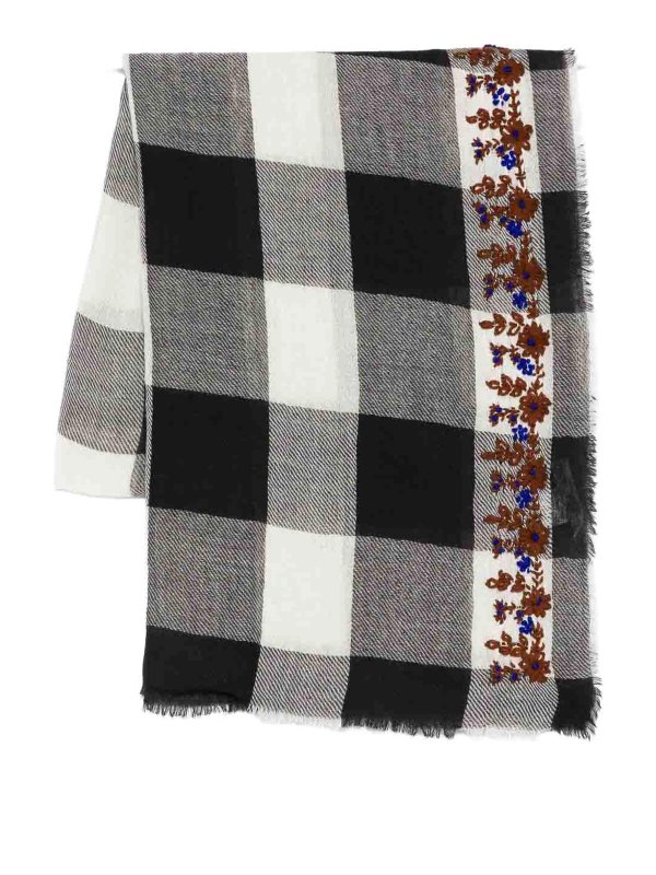 SGOMBERO CANTINE: Écharpes - Écharpe - Gris