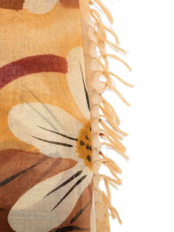 SGOMBERO CANTINE: スカーフ online - スカーフ - ブラウン