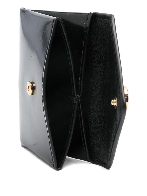 The Best Shops JACQUEMUS: clutches - Black Leather Card Holder