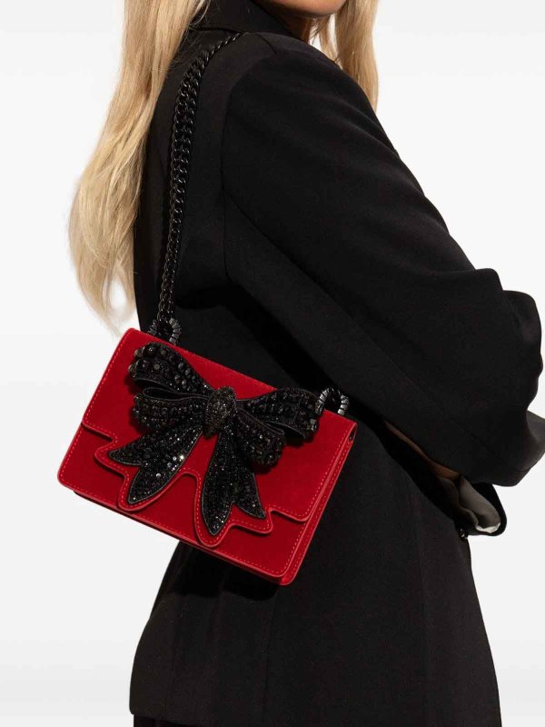 The Best Shops KURT GEIGER: cross body bags - Red  Bag