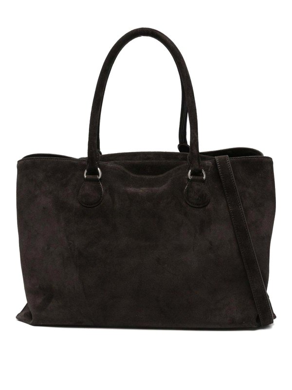 OSOI: cross body bags - Suede Calfskin Bag