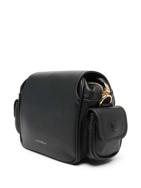COCCINELLE buy online Black Crossbody Bag Crafted