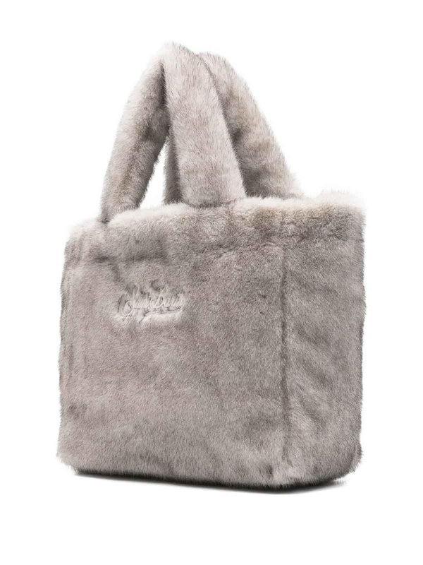 MC2 SAINT BARTH: totes bags online - Colette Soft Fur Tote Bag