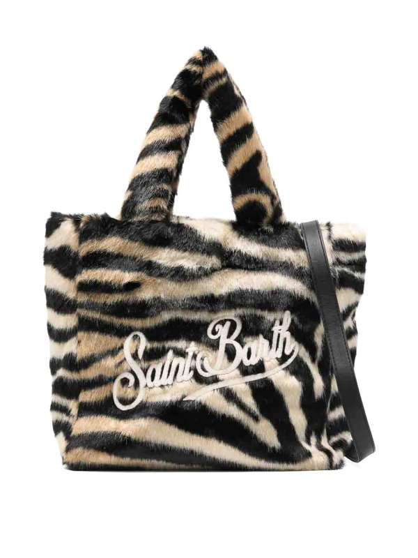 MC2 SAINT BARTH: shopper - Borsa tote Colette in pelliccia morbida