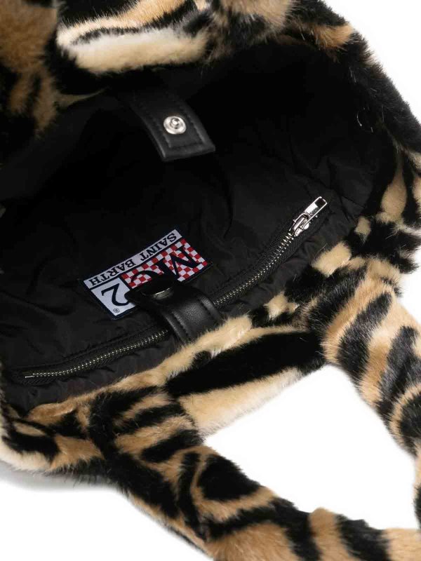 MC2 SAINT BARTH: shopper online - Borsa tote Colette in pelliccia morbida