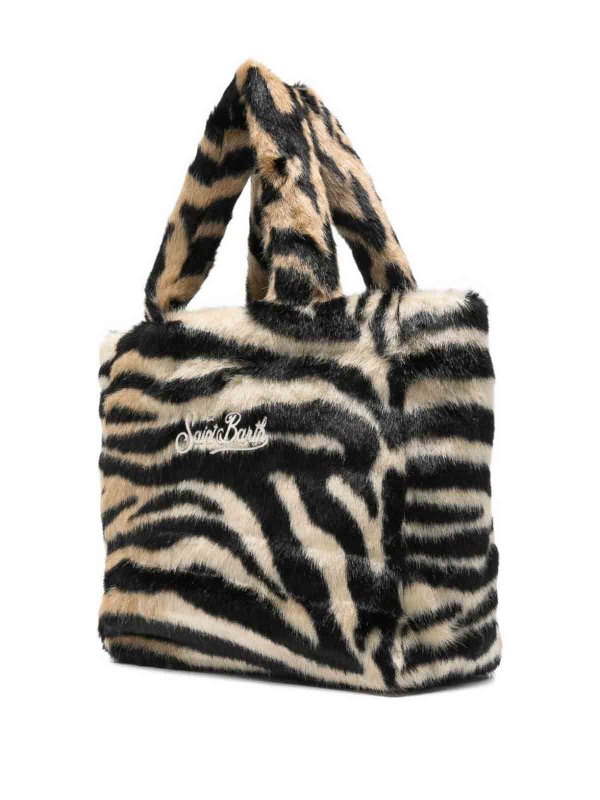 The Best Shops MC2 SAINT BARTH: shopper - Borsa tote Colette in pelliccia morbida