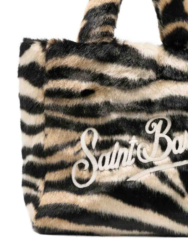 Borsa tote Colette in pelliccia morbida shop online: MC2 SAINT BARTH