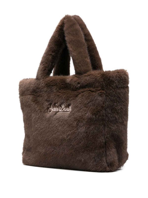 MC2 SAINT BARTH: totes bags online - Colette Soft Fur Tote Bag