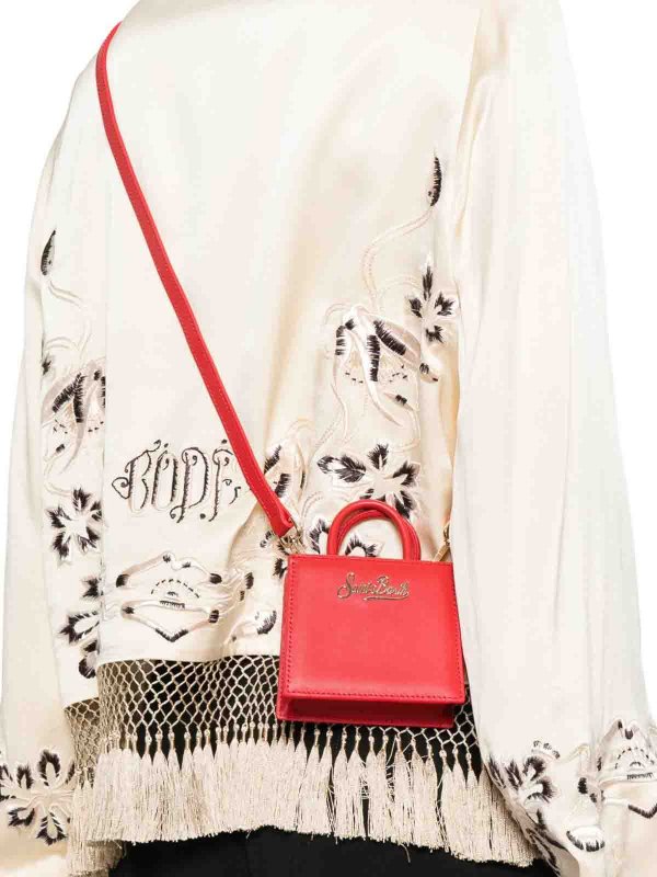 Red Shop Bag Micro shop online: MC2 SAINT BARTH