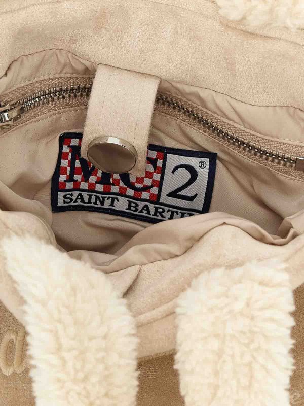 Vanity Mini Shearling - Beige shop online: MC2 SAINT BARTH