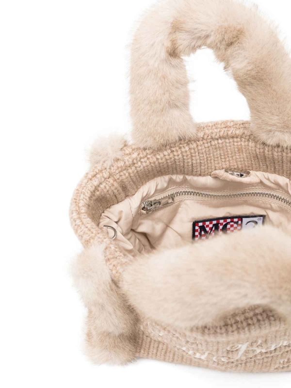 Borsa Vanity Mini in Shearling shop online: MC2 SAINT BARTH
