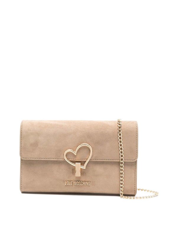 LOVE MOSCHINO: Bolsas bandoleras - Bolsa Bandolera - Marrón