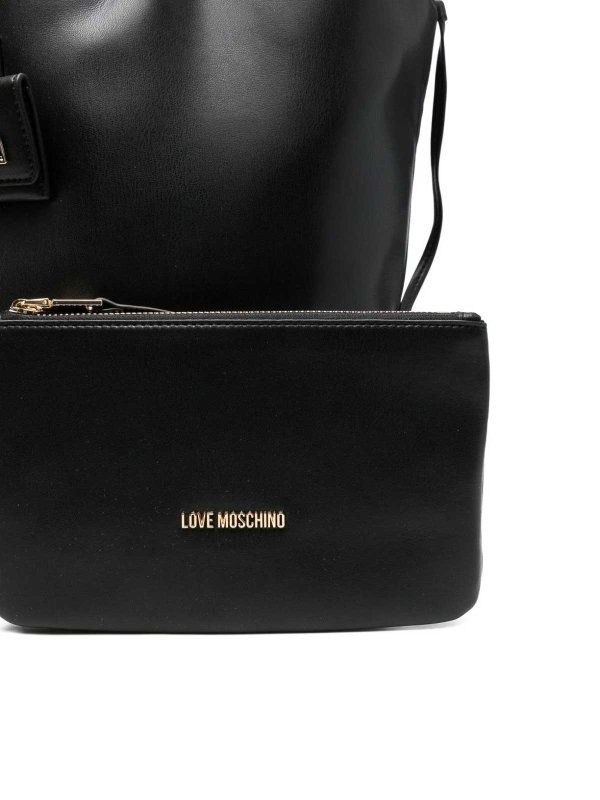 The Best Shops LOVE MOSCHINO: Bolsos Shopping - Bolso Shopping - Negro