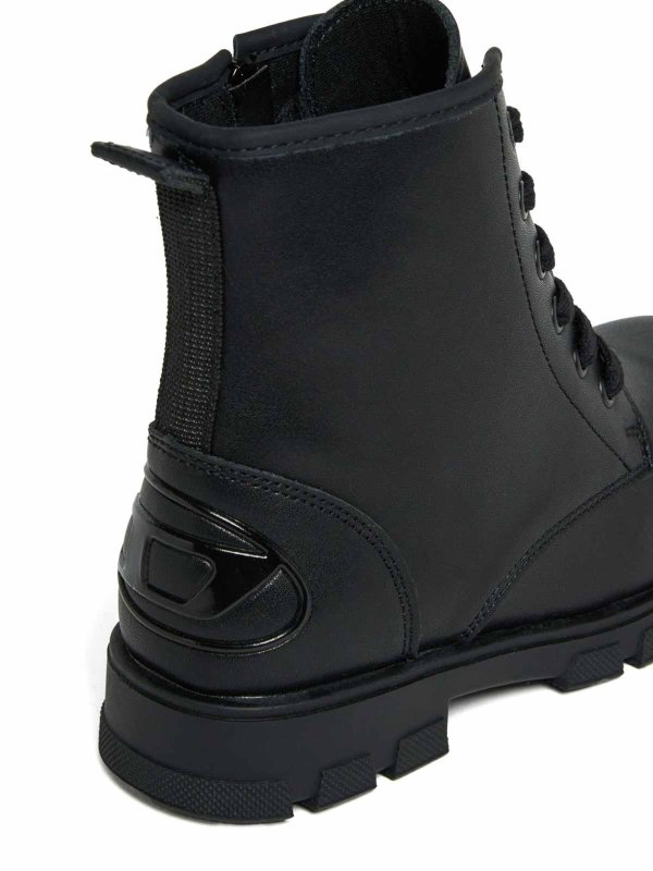 The Best Shops DIESEL: ankle boots - Ankle Boots In Black Leather