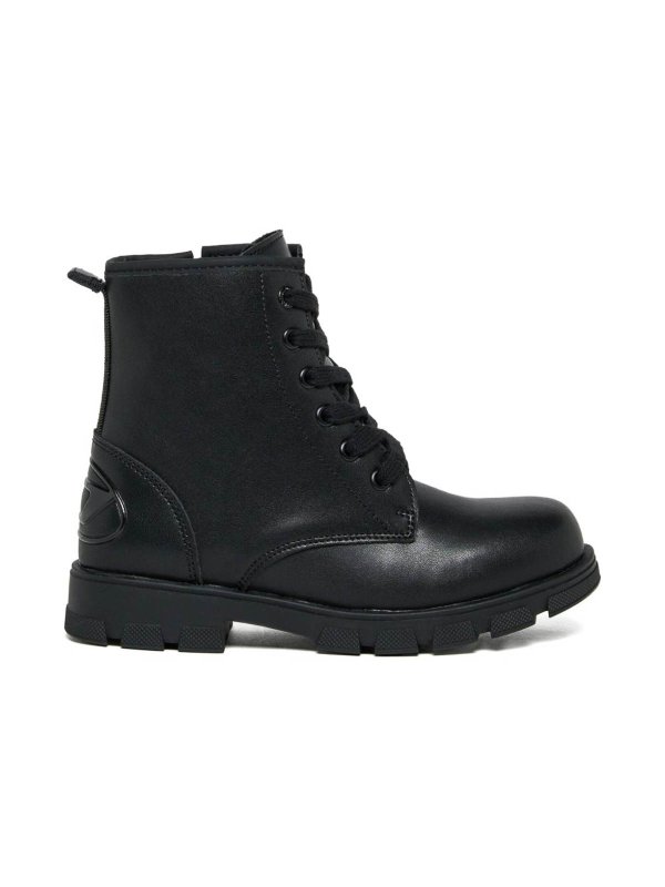 Ankle Boots In Black Leather shop online: DIESEL