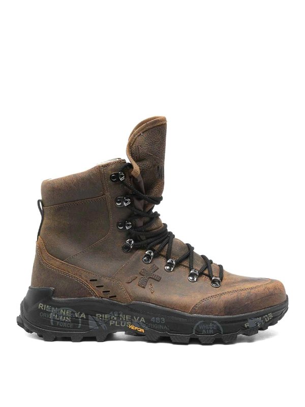 PREMIATA: レースアップシューズ - 編み上げ靴 - Midtreck