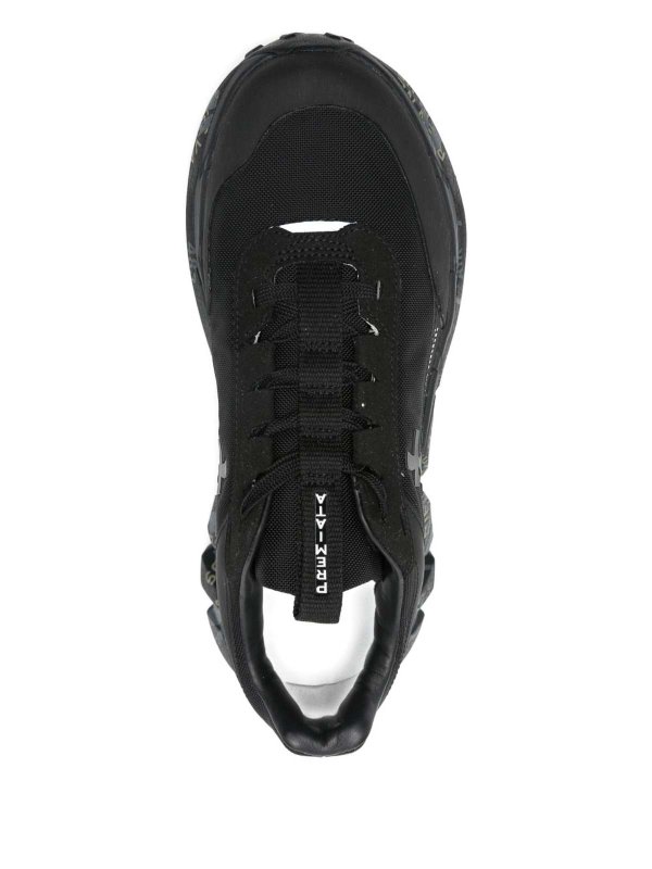 PREMIATA: trainers online - Devind Sneakers In Black Leather