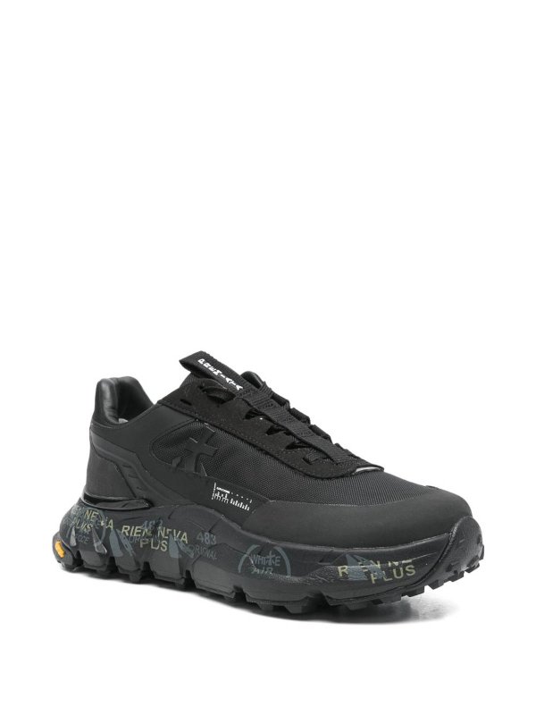 The Best Shops PREMIATA: trainers - Devind Sneakers In Black Leather