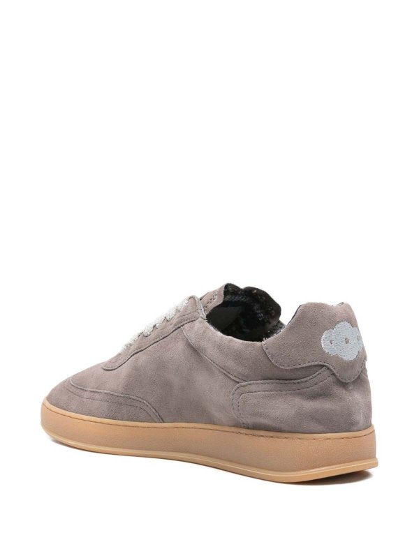 SOLDINI: trainers online - Amalfi Gray Suede Sneakers