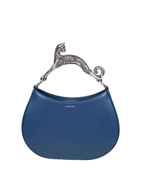 LANVIN: Schultertaschen - Schultertasche - Blau