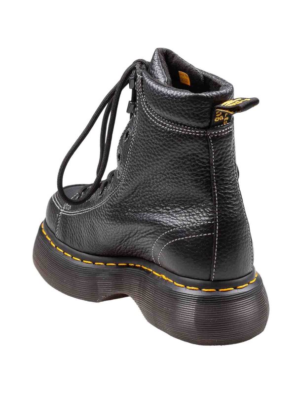 The Best Shops DR. MARTENS: ankle boots - Buzz 8I 8 Eye Ankle Boot In Black Leather