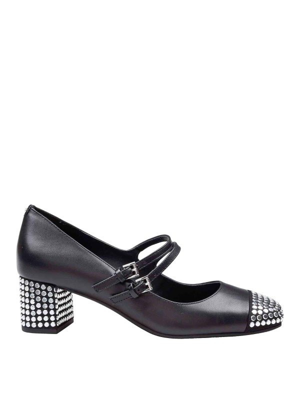 MICHAEL KORS: court shoes - Matilda Toe Cap Mid Pump Pump