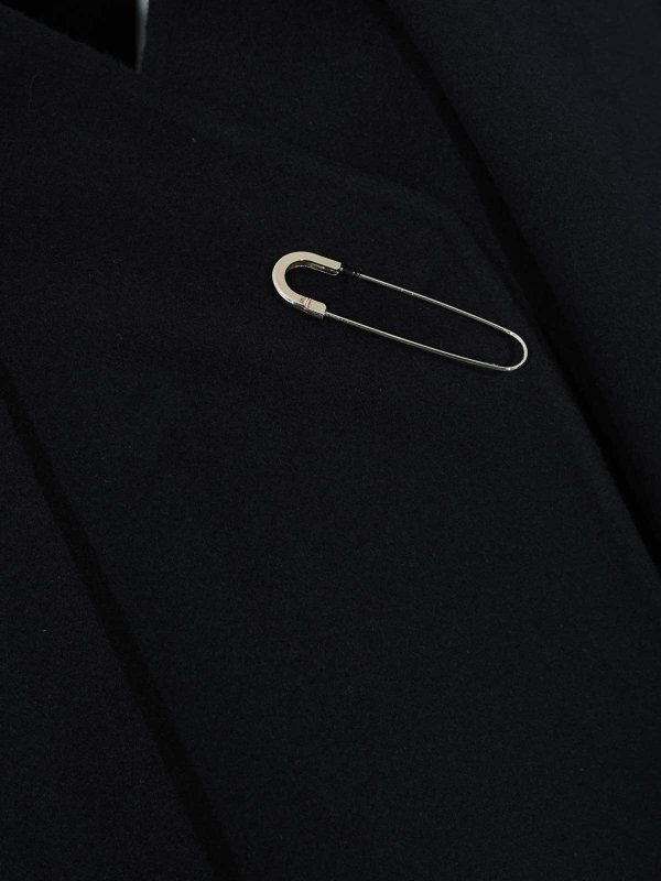 The Best Shops ALPHA STUDIO: short coats - Wool Coat With Scarf Collar