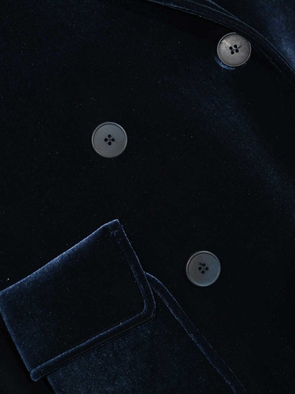 The Best Shops ALPHA STUDIO: jeans a zampa - Cappotto caban in velluto accoppiato