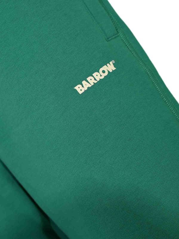 The Best Shops BARROW: pantaloni casual - Pantaloni In Cotone Con Stampa