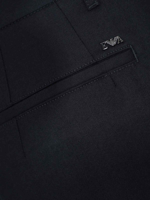 The Best Shops EMPORIO ARMANI: Pantalones casual - Pantalón Casual - Azul