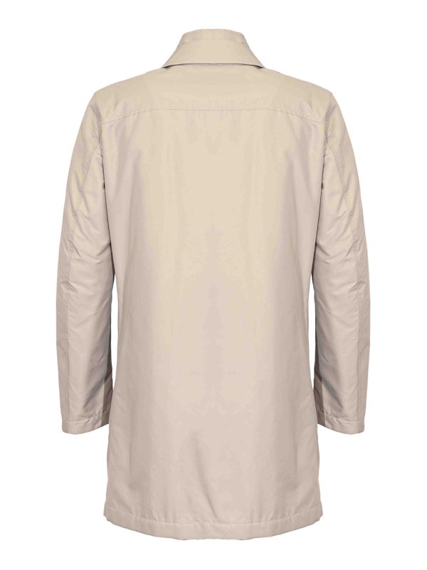 FAY: padded coats online - Morning Coat In Technical Poplin