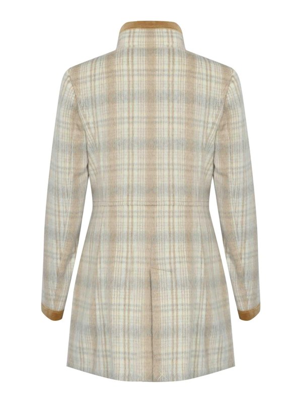 FAY: Turtlenecks & Polo necks online - Virginia Coat In Mlange Wool Cloth